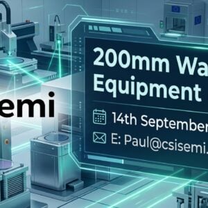 200mm Wafer Fab Line Europe September 2026