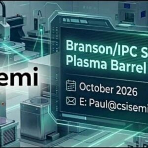 Branson/IPC Series 2000 Plasma Barrel Stripper